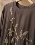 Anisa Sequin Tulip Abaya