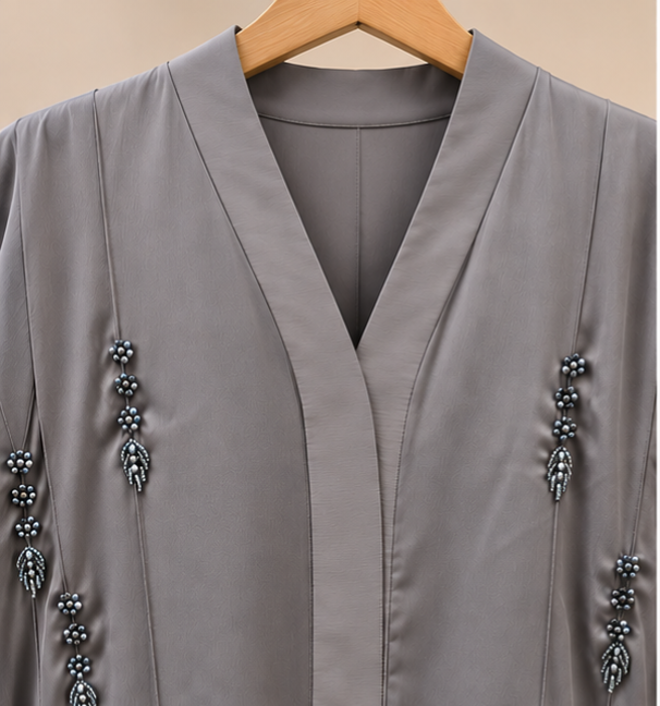 Areej Pearl Drop Abaya