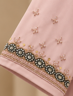 Hooriya Kundan Cuff Abaya
