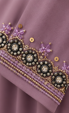 Hooriya Kundan Cuff Abaya