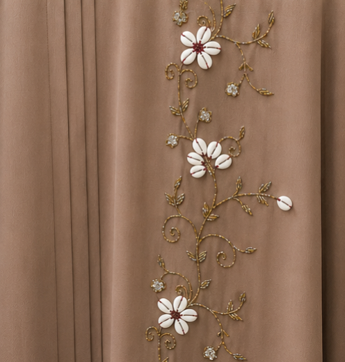 Mishal Daisy Vine Abaya