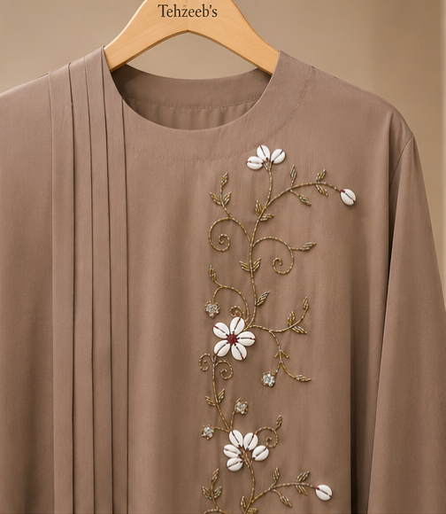 Mishal Daisy Vine Abaya