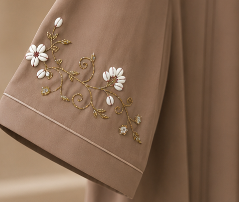 Mishal Daisy Vine Abaya