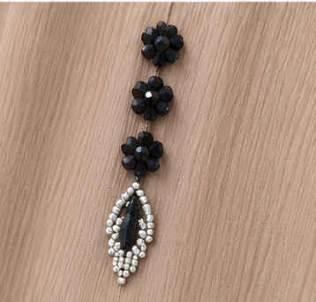 Nashra Onyx Drop Abaya