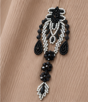 Nashra Onyx Drop Abaya