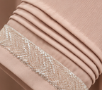 Nashwa Pintuck Crystal Abaya