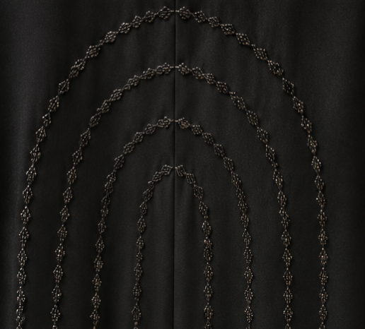 Noorain Arch Beaded Abaya