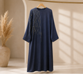 Rayana Crystal Fan Abaya