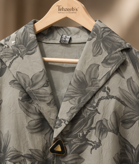 Sabreen Floral Print Abaya