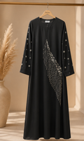 Zohra Crystal Cascade Abaya