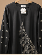 Zohra Crystal Cascade Abaya