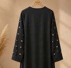 Zohra Crystal Cascade Abaya