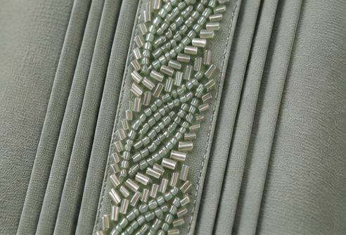 Zoya Pintuck Beaded Abaya